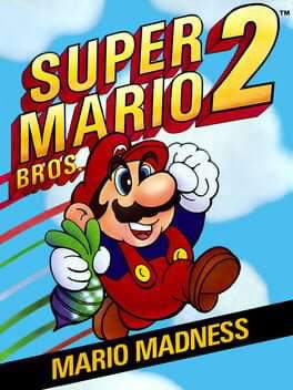 Super Mario Bros. 2 couverture officielle du jeu